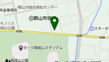 福島県家庭教師協会郡山事務局の地図画像