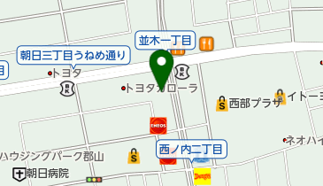学研教室郡山事務局の地図画像