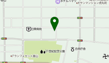 郡山ペットクリニックの地図画像