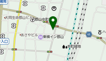 駿優予備学校郡山校の地図画像