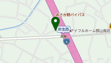 少林寺拳法郡山開成道院の地図画像