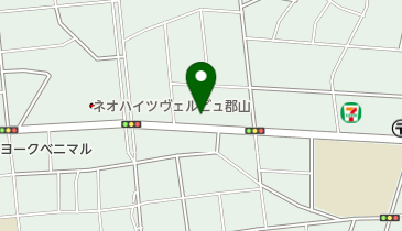 日本キリスト教会郡山伝道所の地図画像