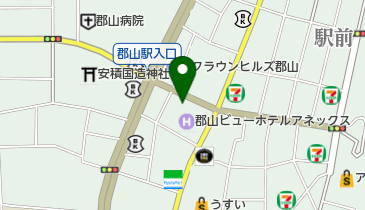 財団法人郡山コンベンションビューローの地図画像