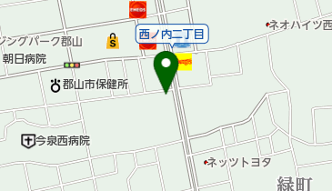 コーセー化粧品販売株式会社福島支店の地図画像