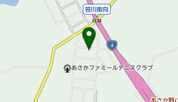 笹建工業の地図画像
