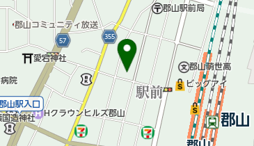 珈琲館の地図画像