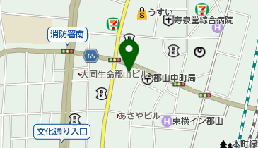 いわき郡山店の地図画像