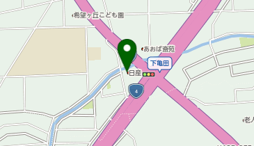 福島日産自動車株式会社 富田店の地図画像