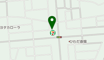 あいあーる治療室の地図画像