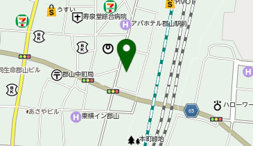 セコム株式会社テクノ事業本部郡山支所の地図画像