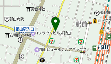 エアーメールの地図画像