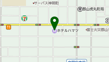 株式会社日比谷花壇 ホテルハマツ店の地図画像