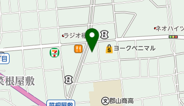 さくらガーデンの地図画像