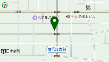 橋本青果店の地図画像