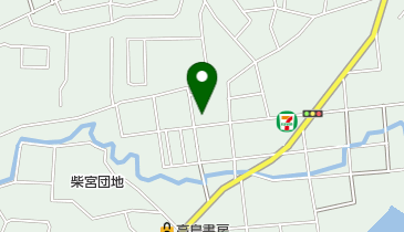 久留米西整骨院の地図画像