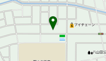 八山田整骨院の地図画像