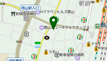 エステサロン美珠の地図画像