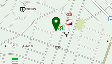 郡山観光タクシーの地図画像