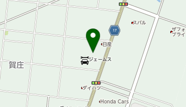パープル郡山オール日産中古車センターの地図画像