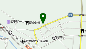 角田時計店の地図画像