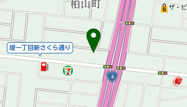 郡山プレイボールスタジアムの地図画像