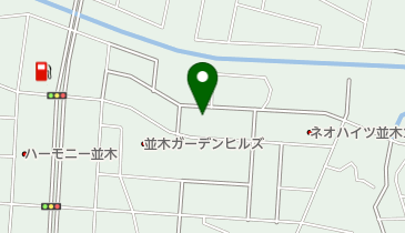 デイケアやすらぎの地図画像