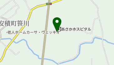 あさかホスピタルの地図画像