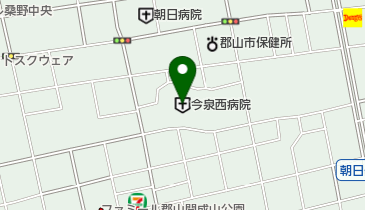 医療法人今泉西病院の地図画像