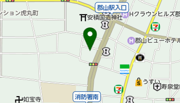 住友生命保険相互会社福島支社 業務用の地図画像