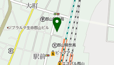 日本生命保険相互会社 ライフプラザ郡山・ご来店窓口の地図画像