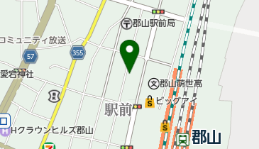 福島県生命保険協会の地図画像