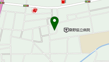 有限会社あさい調剤薬局桑野店の地図画像