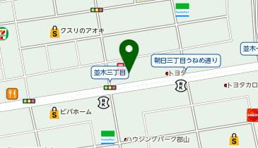 リサイクルショップナミキの地図画像