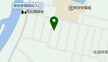 くまだ理容室の地図画像