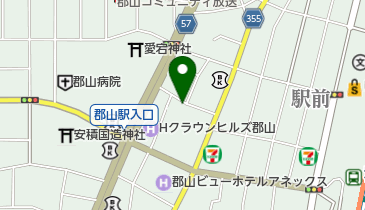 理容大町コクブンの地図画像