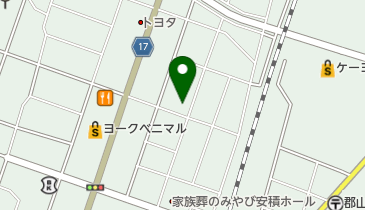 理容ササキの地図画像