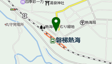 松本屋旅館の地図画像