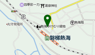 湯元元湯旅館の地図画像