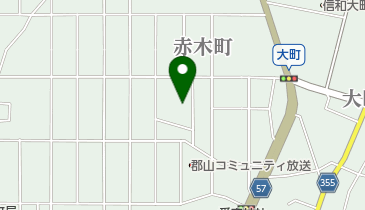 ホテル蓬莱の地図画像