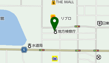 福島地方検察庁 郡山支部の地図画像