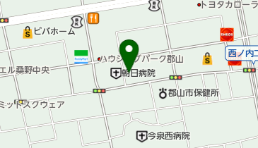 郡山市役所 環境保全センターの地図画像