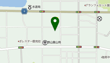 郡山市 男女共同参画センター・さんかくプラザの地図画像