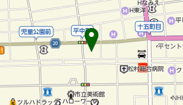 丸新果実店の地図画像