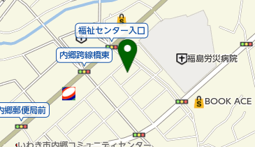 パナピアいわきの地図画像