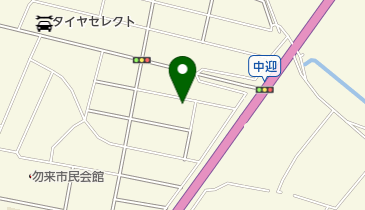 赤津編物教室の地図画像