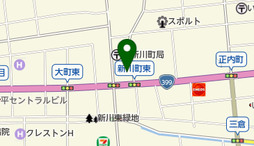 マージャンクラブCoCoの地図画像