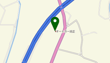 オートカー池正の地図画像