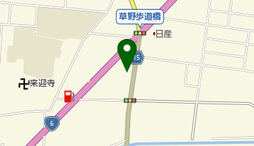 オートメカニックの地図画像