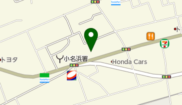 小名浜モータースの地図画像