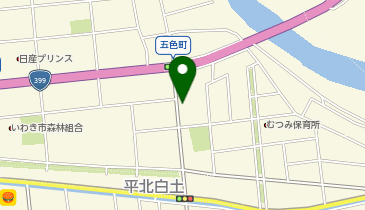 ガレージロードの地図画像